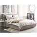 Beliani Cama con somier Poliéster MOISSAC 197x224 Beige