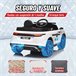 Coche Eléctrico Infantil PP, Acero AIYAPLAY Blanco