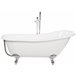 Beliani Bañera independiente CAYMAN 77x153 Beliani Bañera independiente CAYMAN 77x153 Azul