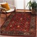 Alfombra de lana OMEGA PARILLO Marco 200x300 Rojo