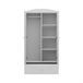 Armario 2 puertas 1 cajón Kocot Kids Babydream Bombero Blanco