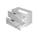 Mueble bajo lavabo encimera Teren 80 Blanco