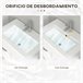 Muebles de Baño Melamina de Madera kleankin, hogar - baño Blanco