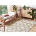 Beliani Alfombra de pelo corto HAJIPUR 160x230 Beige