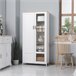 Alacena de Cocina Melamina de Madera HOMCOM, hogar - cocina Blanco