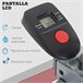 Bicicleta Elíptica Acero, ABS HOMCOM, deportes y ocio - fitness Gris