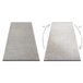 Alfombra FLORENCE 24021 glamour tejido plano flecos 175x270 Crema