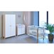 YappyÉtude armario de 2 puertas 95 Blanco/ Madera