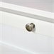 Alacena de Cocina MDF, Vidrio Templado HOMCOM, hogar - cocina 68 Blanco