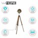 WELL HOME - Lámpara de pie ebor Beige