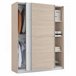 Armario Dormitorio Onix Habitación Blanco/ Madera