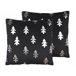 Beliani Cojín decorativo CUPID 45x45 Negro