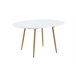 Mesa de cocina extensible ARTIC Blanco