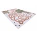 Alfombra FUN Honey para niños oso abejas 240x330 Blanco