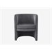 Sillón modelo HEBE decorativo Gris Oscuro