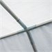 Carpa de Jardín Acero y PE Outsunny 800x400 Blanco