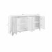 Aparador efecto madera 160 Blanco/ Gris