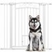 Barrera para Perros Acero, PA PawHut Blanco
