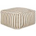 Beliani Puf ALMATTI Beige