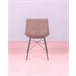 Pack de 2 sillas vintage - Jules Marron