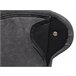 Beliani Chaise longue izquierdo Gamuza sintética NIMES Gris Oscuro
