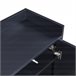Aparador, 4 puertas, mueble comedor, comedor, sala, cocina 120 Negro