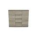 Aparador 2 puertas 4 cajones OSLO Roble
