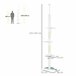 Árbol para Gatos Aglomerado de Madera, Felpa, Algodón PawHut Blanco