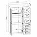 Armario Ropero Finning MDF 120 Marron