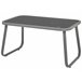 Beliani Conjunto longue Acero BARREA Gris