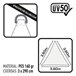 Toldo sombreo Aktive Garden triangular uv50 color blanco Blanco