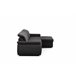 Chaise longue con cama MORIS Antracita