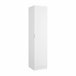 Armario multiusos 1 puerta efecto madera 41 Blanco