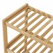 Zapatero Dammfleth de 3 niveles para 9 pares bambú Natural