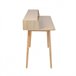 Escritorio Vintage Thinia Home Natural/ Blanco