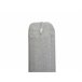 Beliani Sofá de jardín Aluminio SENISE Gris