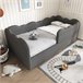 Cama nido de lino 99x197 Cama nido de lino 99x197 Gris