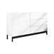 Aparador efecto madera 110 Blanco Brillo