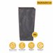 Doble set de Maceta alta 35 L Prosperplast Urbi Square Effect Doble set de Maceta alta 35 L Prosperplast Urbi Square Effect Antracita