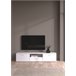 Mueble TV 177cm blanco MOKARIS Blanco