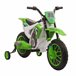 Moto Eléctrica para Niños PP, Metal HOMCOM Verde