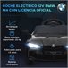 Coche Eléctrico Infantil PP, Metal AIYAPLAY Negro