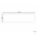 Beliani De corredor KOTTAR 80x300 Gris