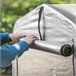 Refugio para Bicicletas Carpas para Bicicletas KLS11-L SoBuy 120x176 Plateado