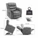 Sillones relax Gris