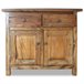 Aparador de madera maciza reciclada estilo rústico 4402019 Marron