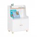 Librería Infantil Organizador de Juguetes SoBuy KMB84-W Blanco
