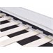 Beliani Cama con somier Bouclé LINARDS 230x242 Blanco