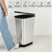 Curver Cubo de basura con pedal Chic Bin 50-60L Gris
