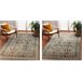 Alfombra de lana OMEGA PERONA oriental 200x300 Verde